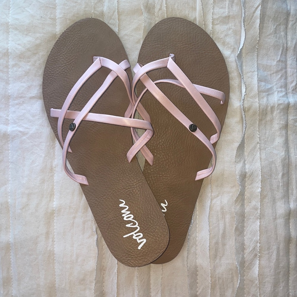 Volcom strappy sandals!